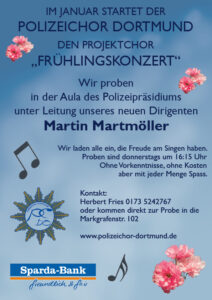 Plakat Projektchor